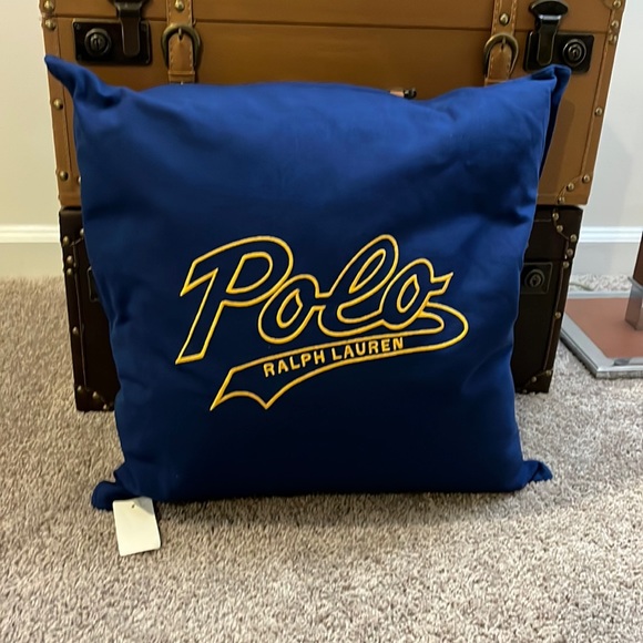 Polo by Ralph Lauren Accents Polo Ralph Lauren Script Decorative Throw Pillow And Throw